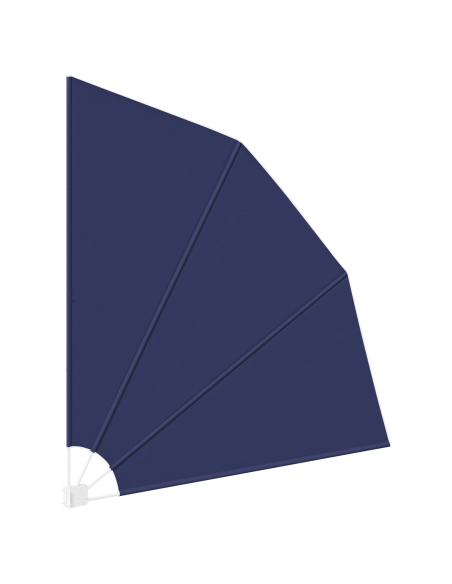 Schermo di Privacy per Balcone Blu navy 210 x 210 cm Poliestere