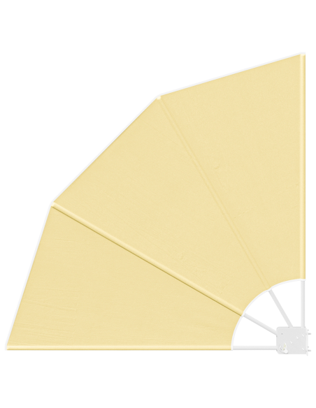 Schermo di Privacy per Balcone Sabbia 115 x 115 cm Poliestere