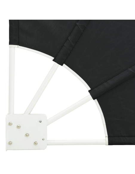 Schermo di Privacy per Balcone Antracite 160 x 160 cm Tessuto