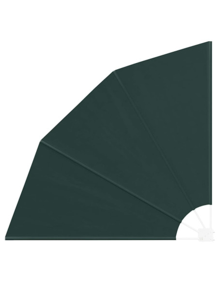 Schermo di Privacy per Balcone Verde scuro 160 x 160 cm Tessuto