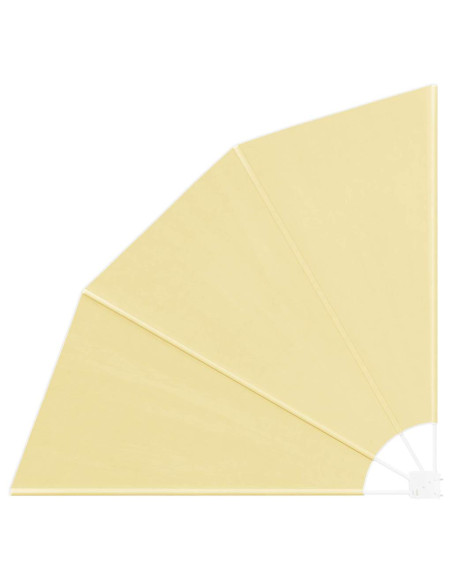 Schermo di Privacy per Balcone Sabbia 160 x 160 cm Tessuto