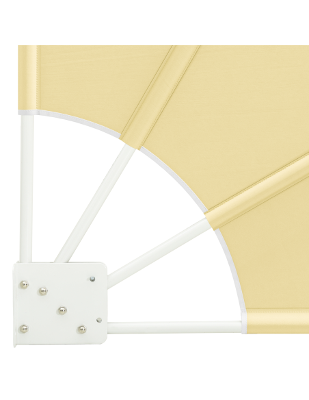 Schermo di Privacy per Balcone Sabbia 160 x 160 cm Poliestere