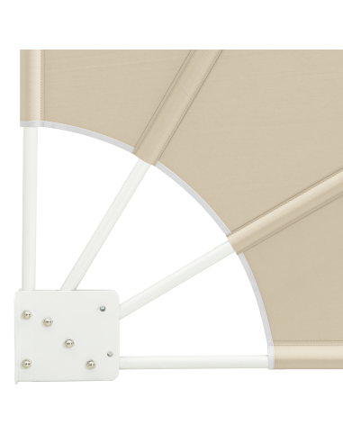 Schermo di Privacy per Balcone Beige 140 x 140 cm Poliestere