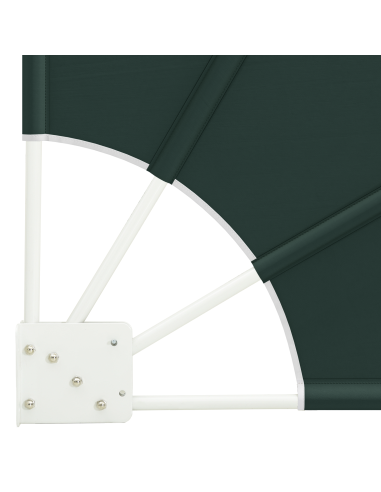 Schermo di Privacy per Balcone Verde Scuro 140 x 140 cm