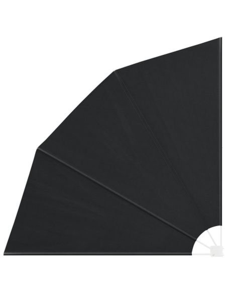Schermo di Privacy per Balcone Antracite 210 x 210 cm Tessuto