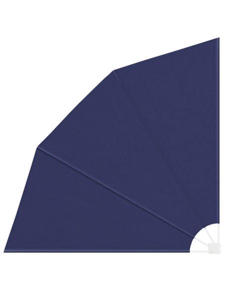 Schermo di Privacy per Balcone Blu navy 210 x 210 cm Poliestere