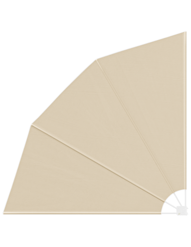 Schermo di Privacy per Balcone Beige 210 x 210 cm Poliestere