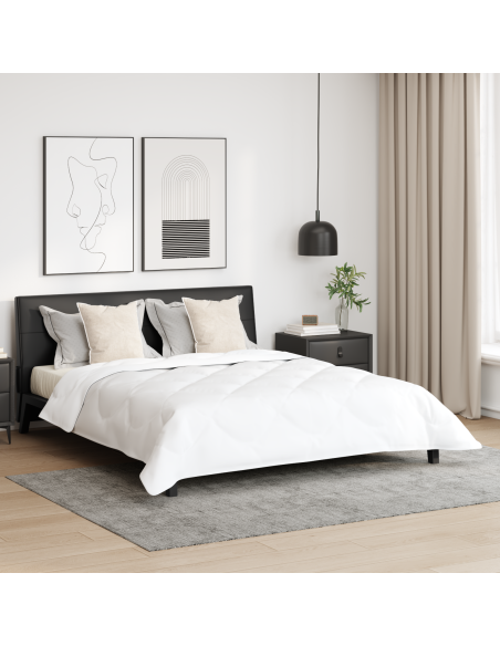 Duvet Invernale 3 pcs Bianco 240 x 200 cm Microfibra