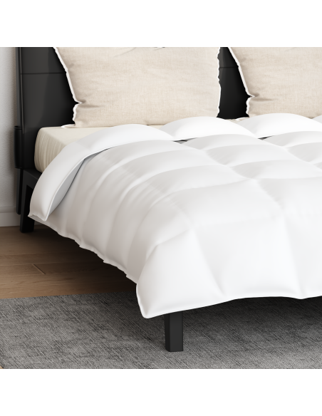 Set di Piumoni con cuscino 3 pcs Bianco Piuma d'anatra