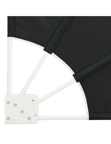 Schermo di Privacy per Balcone Antracite 115 x 115 cm