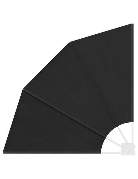 Schermo di Privacy per Balcone Antracite 115 x 115 cm Tessuto