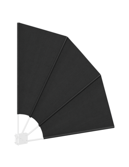 Schermo di Privacy per Balcone Antracite 115 x 115 cm