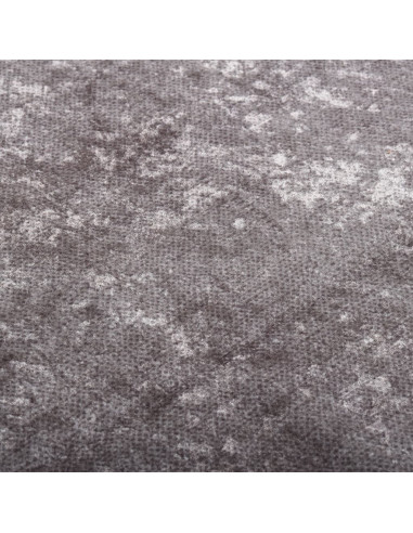 Tappeto Lavabile 80x150 cm Grigio Antiscivolo