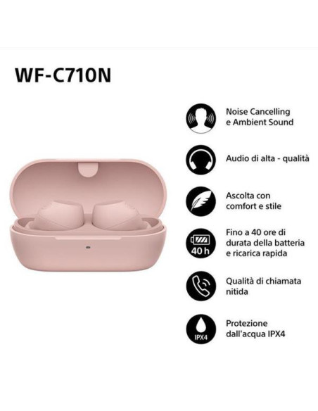CUFFIE IN-EAR TRUE WRLS ROSA