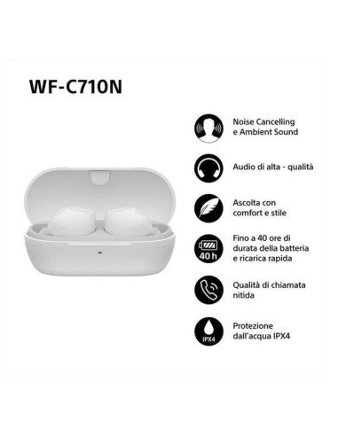 CUFFIE IN-EAR TRUE WRLS BIANCO