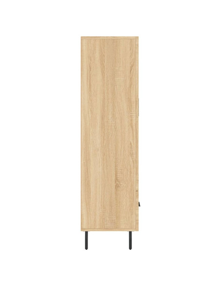 Credenza Rovere Sonoma 69,5x31x115 cm in Legno Multistrato
