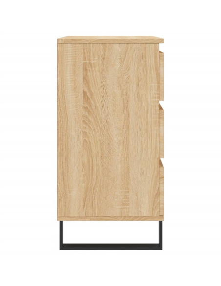 Credenza Rovere Sonoma 60x35x70 cm in Legno Multistrato