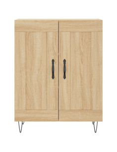 Credenza Rovere Sonoma 69,5x34x180 cm in Legno Multistrato 2