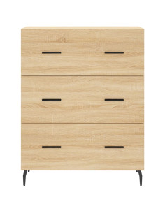 Credenza Rovere Sonoma 69,5x34x180 cm in Legno Multistrato 2