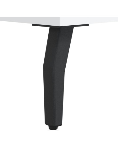 Comodino Bianco 40x35x47,5 cm in Legno Multistrato