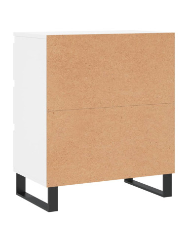 Credenza Bianca 60x35x70 cm in Legno Multistrato