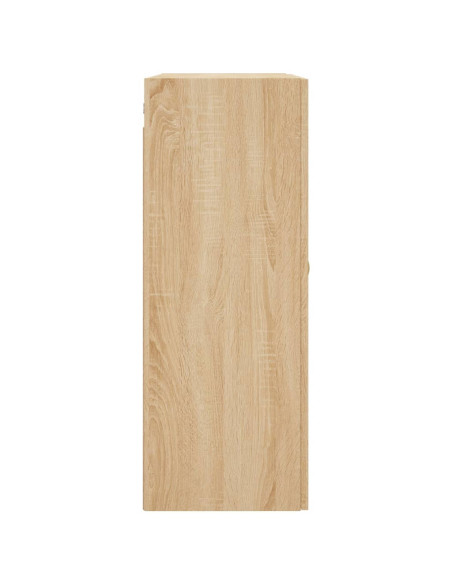 Mobili a Parete 2 pz Rovere Sonoma 69,5x34x90 cm