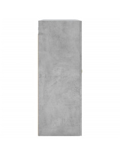 Mobili a Parete 2 pz Grigio Cemento 69,5x34x90 cm