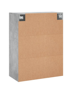 Mobili a Parete 2 pz Grigio Cemento 69,5x34x90 cm 2