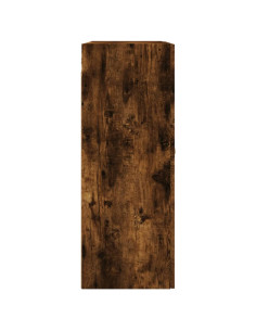 Mobili a Parete 2 pz Rovere Fumo 69,5x34x90 cm