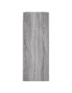 Mobili a Parete 2 pz Grigio Sonoma 69,5x34x90 cm
