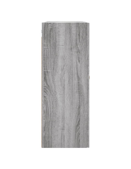 Mobili a Parete 2 pz Grigio Sonoma 69,5x34x90 cm