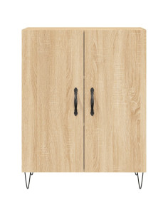 Credenza Rovere Sonoma 69,5x34x180 cm in Legno Multistrato 2