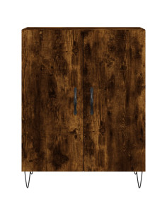 Credenza Rovere Fumo  69,5x34x180 cm in Legno Multistrato 2