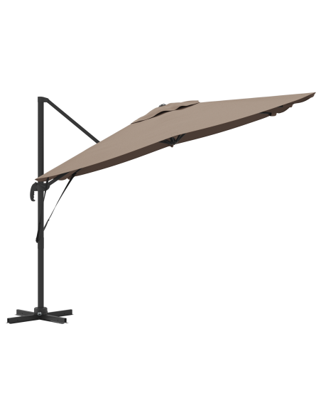 Parasol Roma Talpa 286 x 284 x 265 cm Alluminio e Poliestere