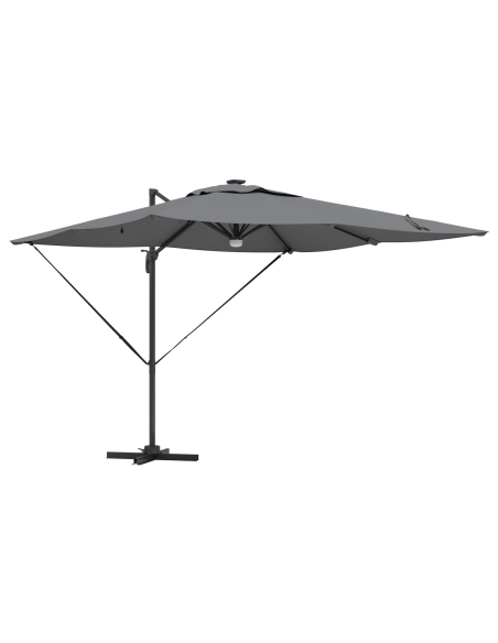 Parasol Roma Antracite 286 x 284 x 270 cm