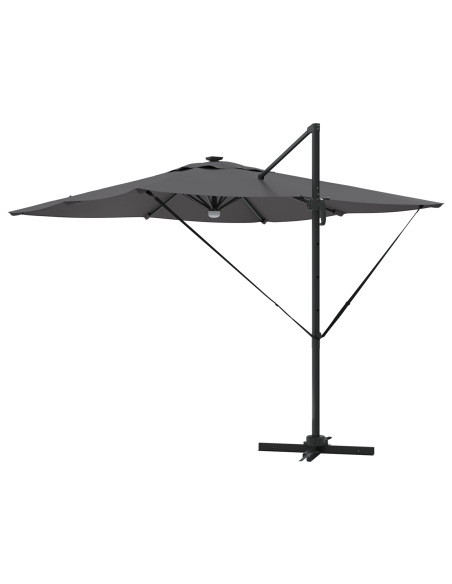 Parasol Roma Antracite 286 x 284 x 270 cm