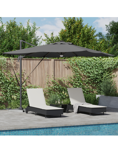 Parasol Roma Antracite 286 x 284 x 270 cm
