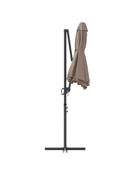 Ombrellone a braccio da giardino Talpa 372 x 198 x 253 cm