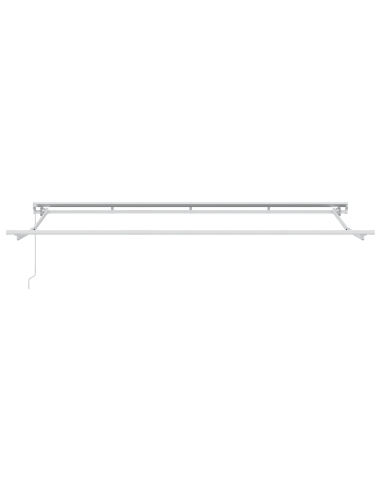 Tenda Retrattile Crema 350 x 200 cm Poliestere e Alluminio