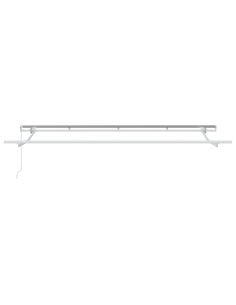 Tenda con tende Crema 350 x 200 x 120 cm Tessuto e Metallo