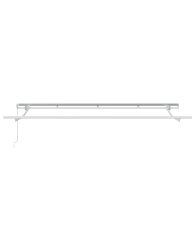 Tenda con tende Crema 350 x 200 x 120 cm Tessuto e Metallo