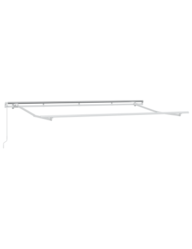 Tenda Retrattile Crema 400 x 200 cm Tessuto