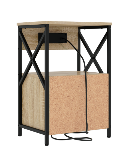 Armadio da Notte 2 pcs rovere sonoma 40 x 31 x 60 cm