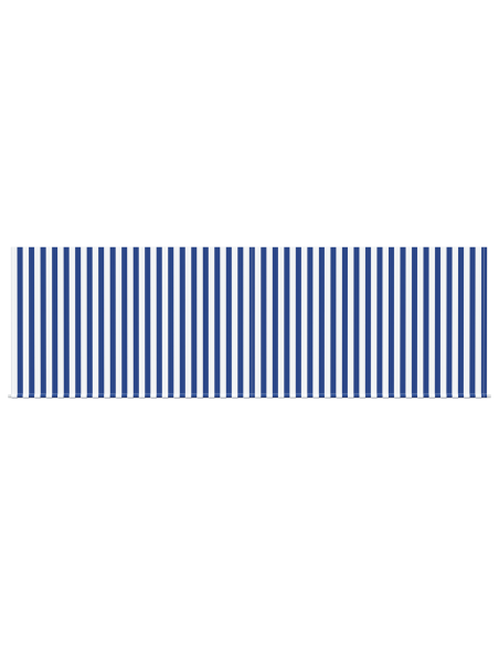 Tenda Retrattile Strisce Blu e Bianche 400 × 300 cm