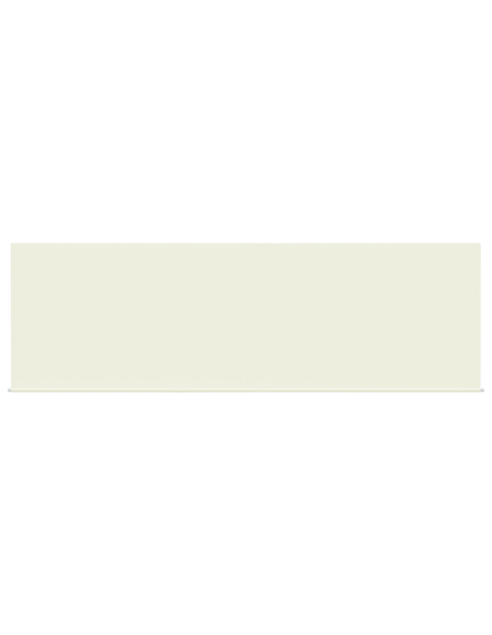 Tenda Retrattile Crema 400 × 300 cm Poliestere e Alluminio