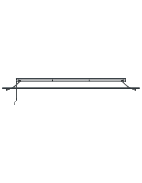 Tenda Retrattile Antracite Grigio 450 × 300 cm