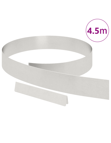 Bordura per Prato Argento 450 x 0.05 x 15 cm