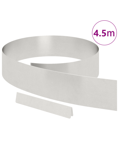 Bordura per Prato Argento 450 x 0.05 x 15 cm