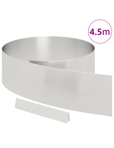 Bordura per Prato Argento 450 x 0.05 x 15 cm