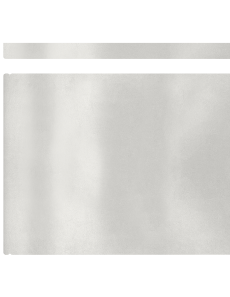 Finitura per Prato da Giardino Argento 450 x 25 cm
